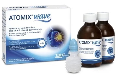 Neuskeelhygiëneapparaat TRED Atomix Wave 250 ml