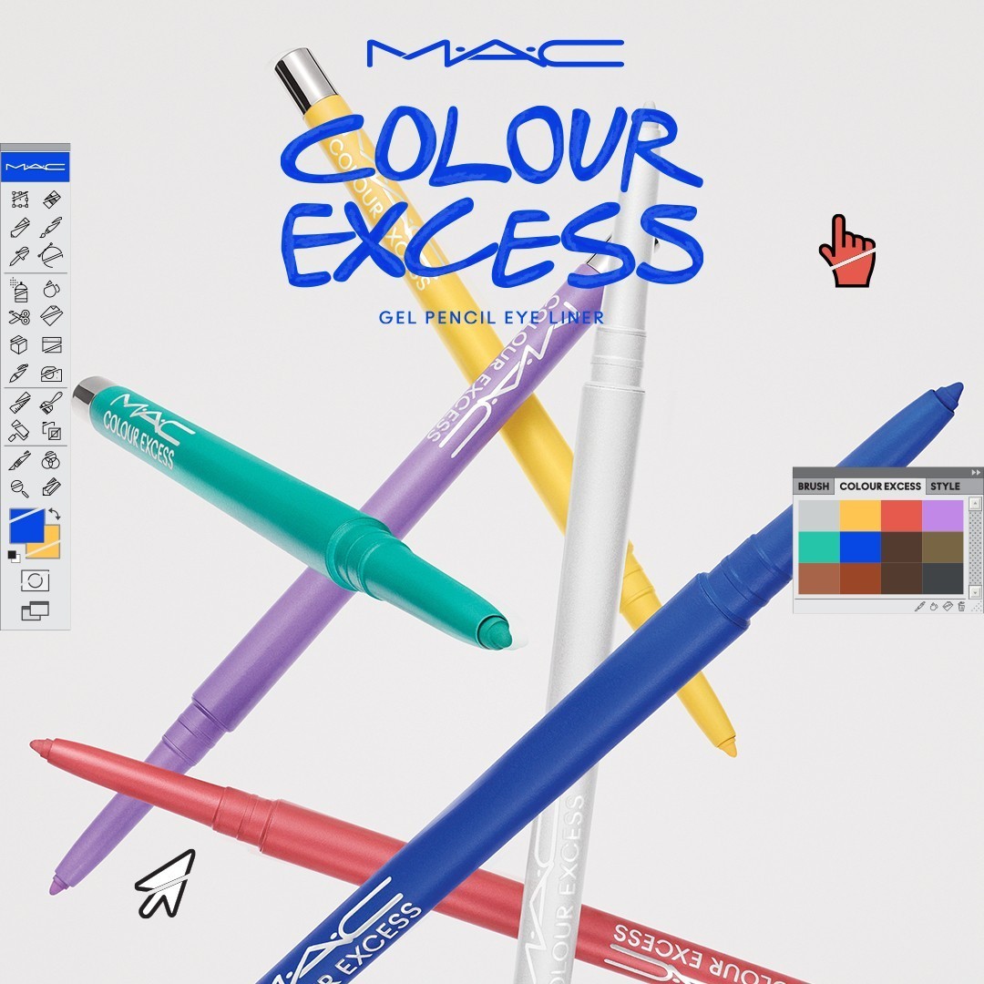 MAC acu zīmuļa krāsa Excess Gen zīmuļa acu laineris - 0,35 g