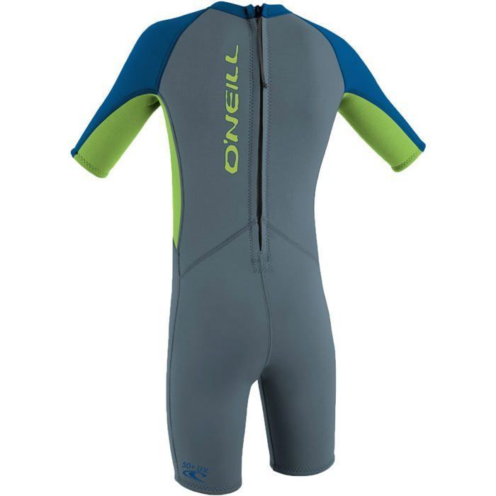 O'Neill TRAJE DE NEOPRENO TODDLER BOYS REACTOR- MM BACK ZIP S/S SPRING enfant MULTICOLOR