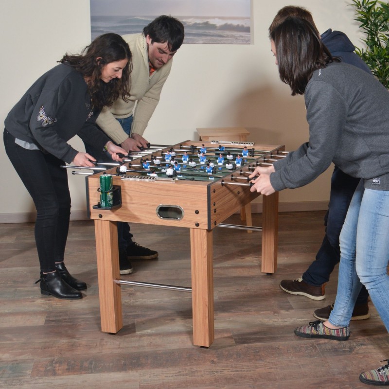Teenager Foosball Table with Cup Holder - 1.21m x 62cm