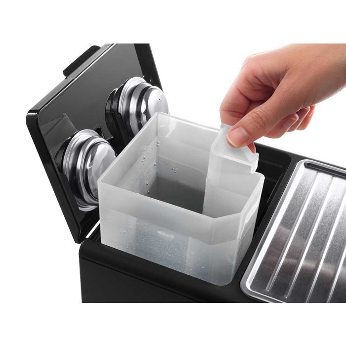 Cafetera espresso de bomba - De'Longhi - ECP33.21.BK - Negro plata