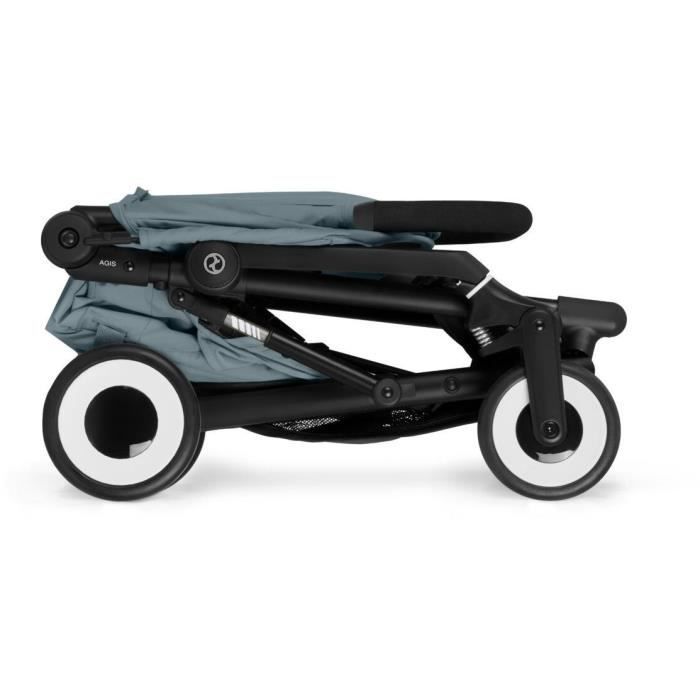 Silla de paseo ultracompacta CYBEX Agis - De 5 a 22 kg (6 meses - 4 años) - Silla de paseo ligera de 6,3 kg - Compatible con aviones - Azul tormenta