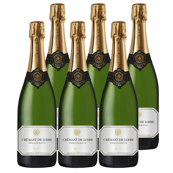 Crémant de la Loire AOC, 6 φιάλες στα 0,75 l