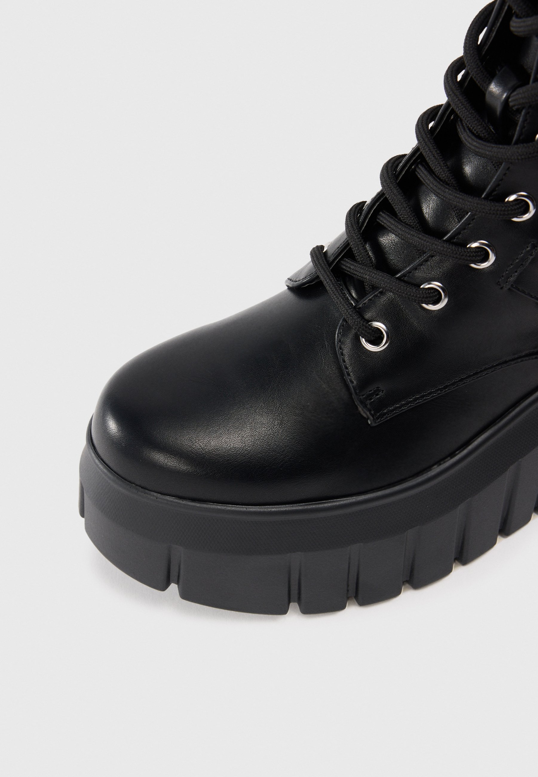 Even&Odd Wide Fit Wedge Ankle Boots - czarne