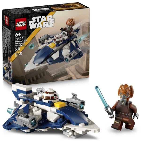 LEGO Star Wars 75400 Plo Koons Jedi Starfighter mikrocīnītājs<br>