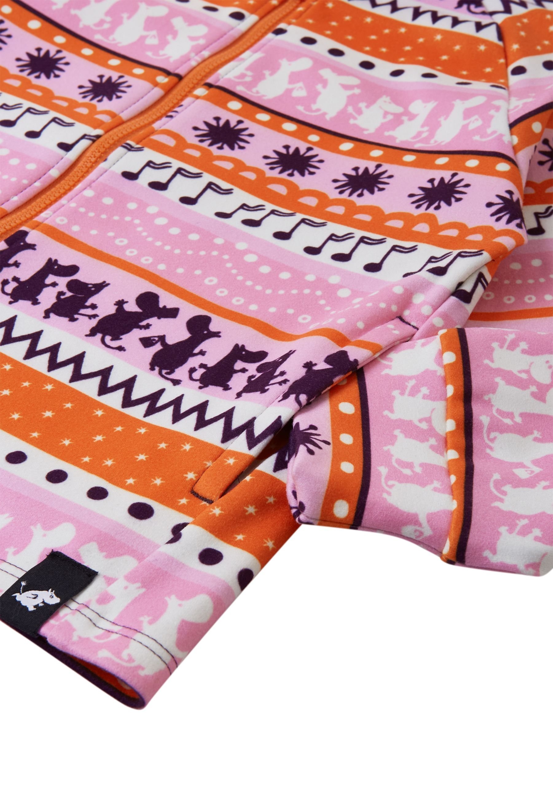 Reima MOOMIN TARPEEN UNISEX - Fleecová bunda - růžově růžová