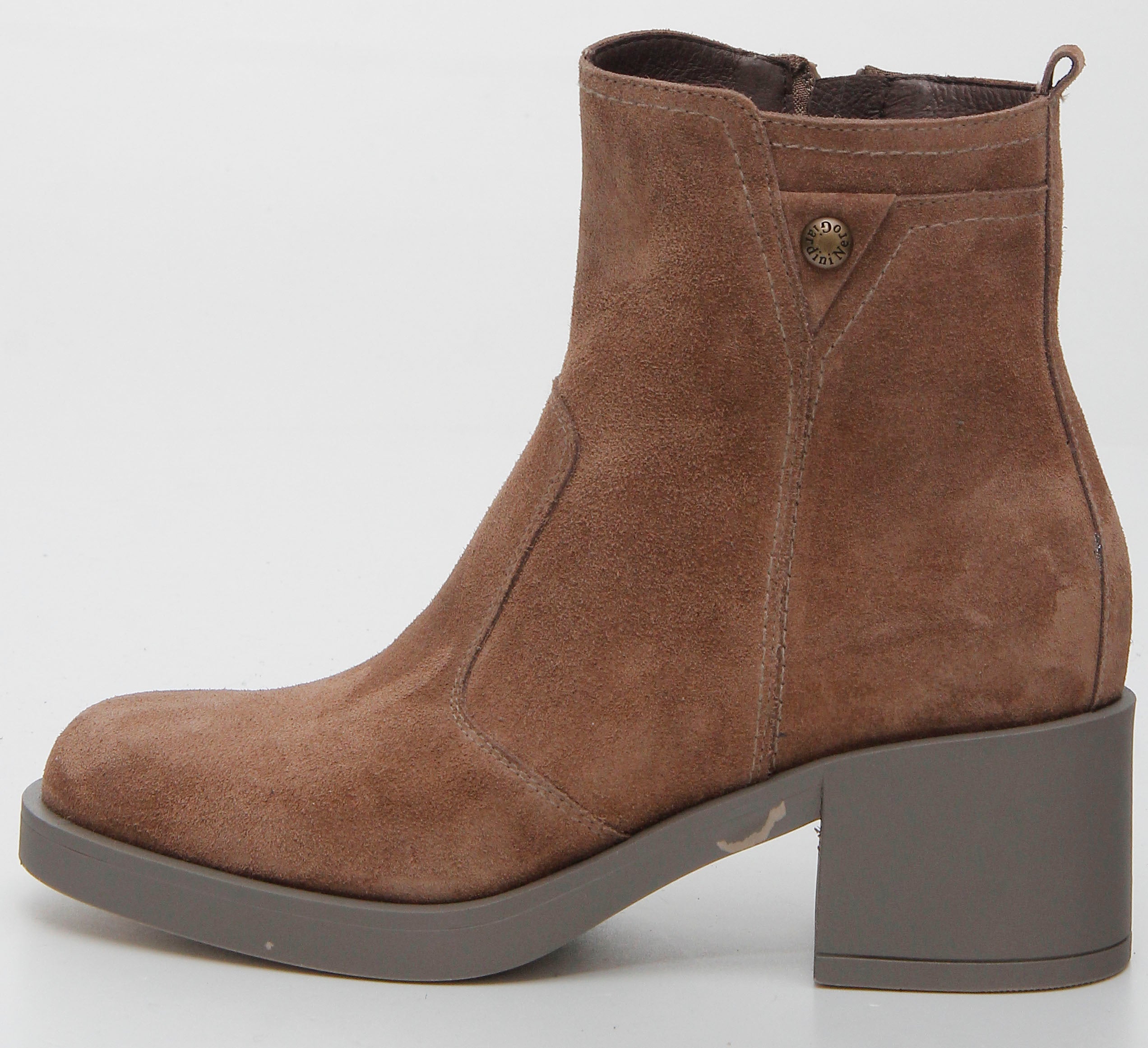  Damen-Wildlederstiefeletten