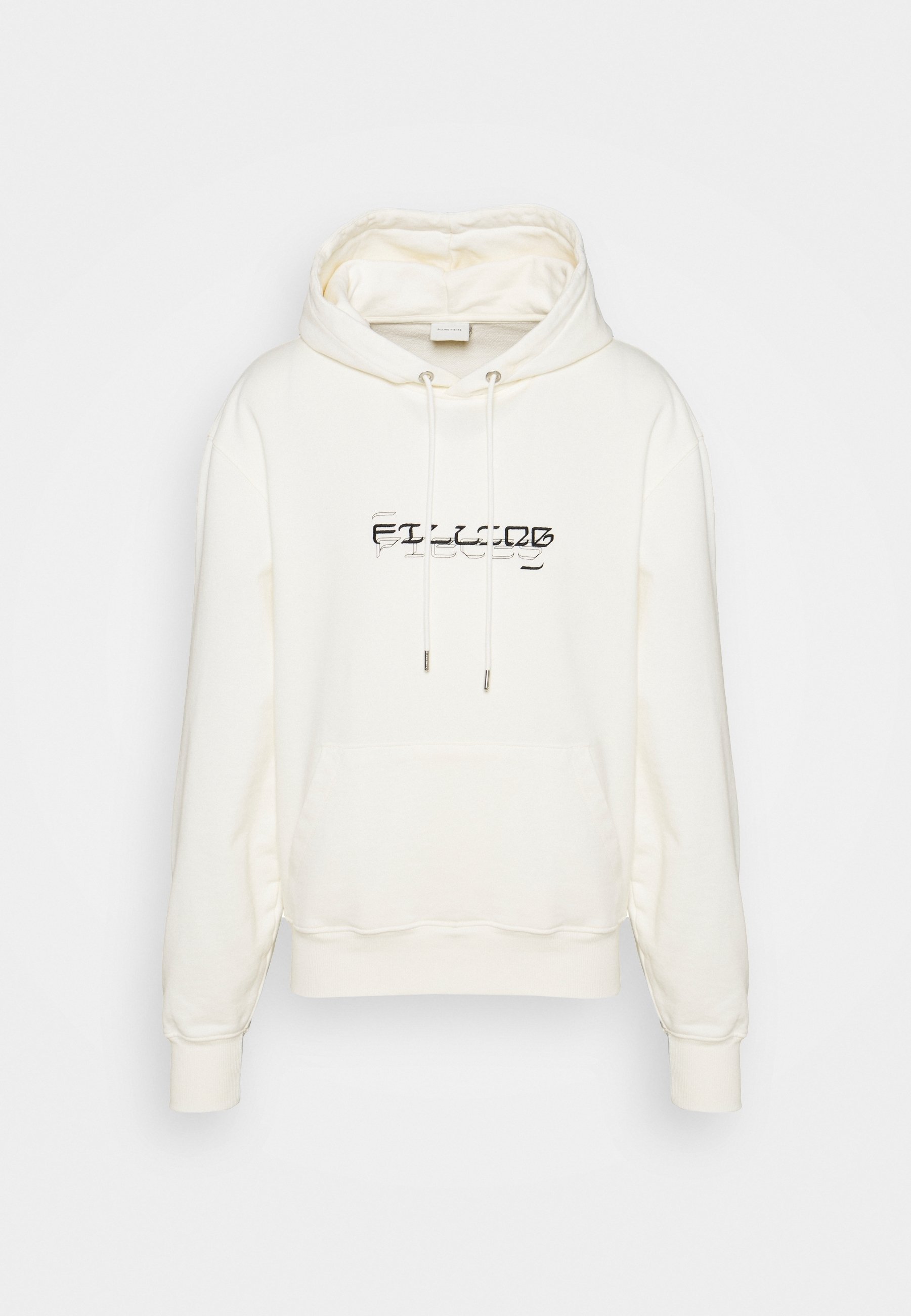 Sweat à capuche Filling Pieces - blanc cassé