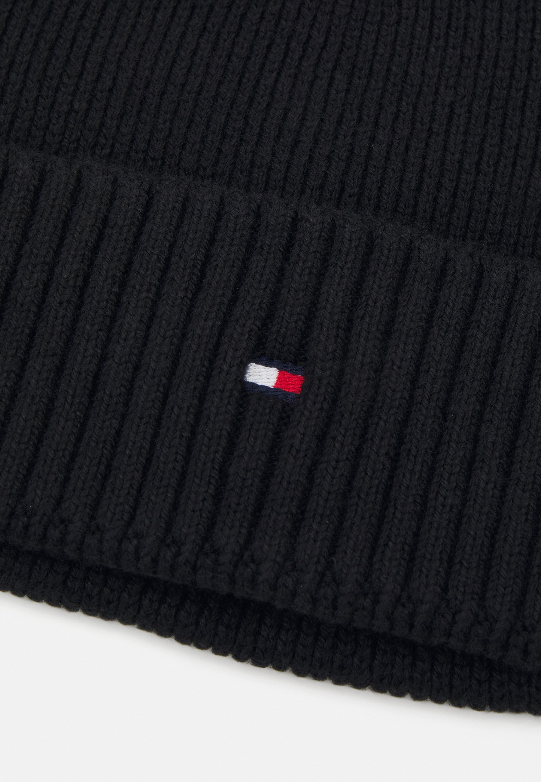 Bonnet Tommy Hilfiger Flag unisexe - Noir