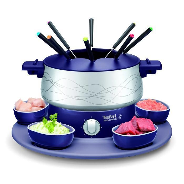Tefal Simply Invents Fondue électrique, 8 personnes,Thermostat règlable, EF353812