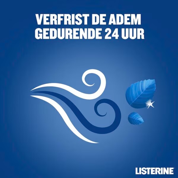 Listerine burnos skalavimo skystis nuo apnašų, 500 ml