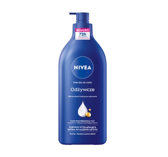 NIVEA Odżywcze mleczko do ciała z pompką do skóry bardzo suchej 625 ml
