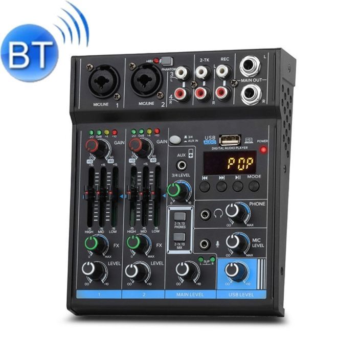 USB Bluetooth Sound Card - XVX - 4-Channel Recording - M4 - Live Streaming - Bluetooth Connection