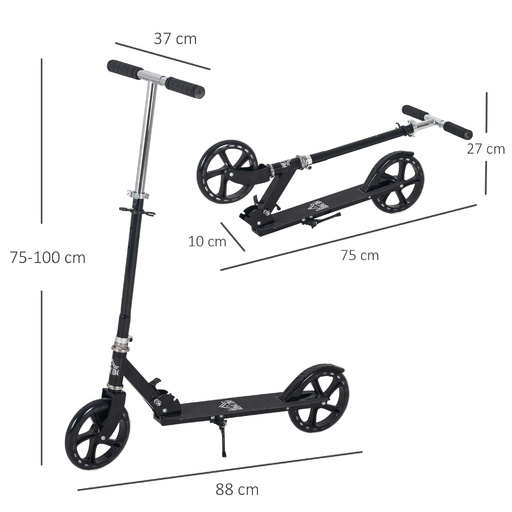 Homcom Folding Scooter for Children 3+ Years