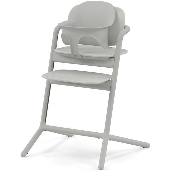 CYBEX - Chaise haute évolutive - Pack 3 en 1 -  LEMO 2 - Bleu - Réglable en hauteur et en profondeur - Set bébé inclus