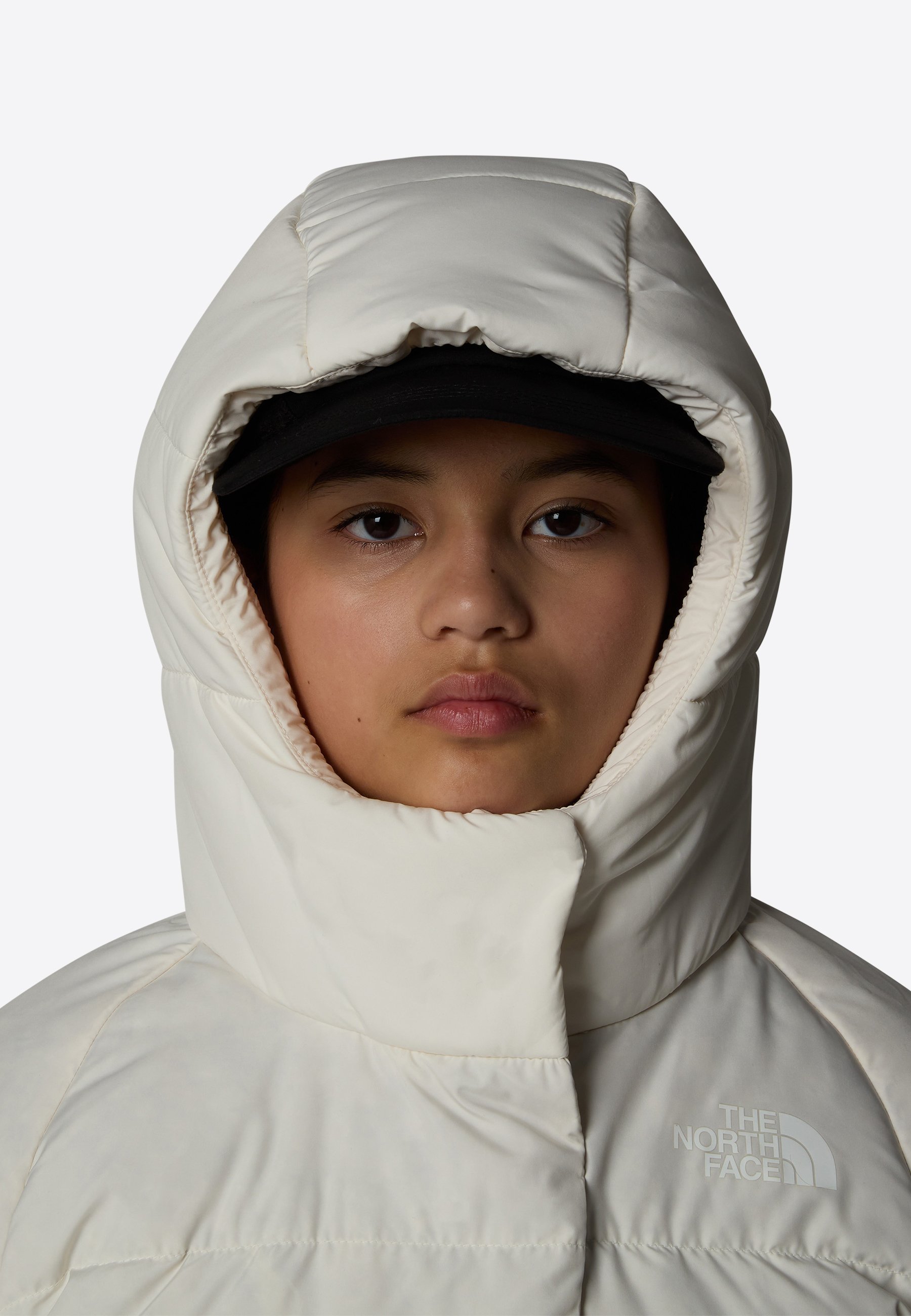 The North Face G NORTH DOWN HOODED JACKET - Donsjack - wit duin