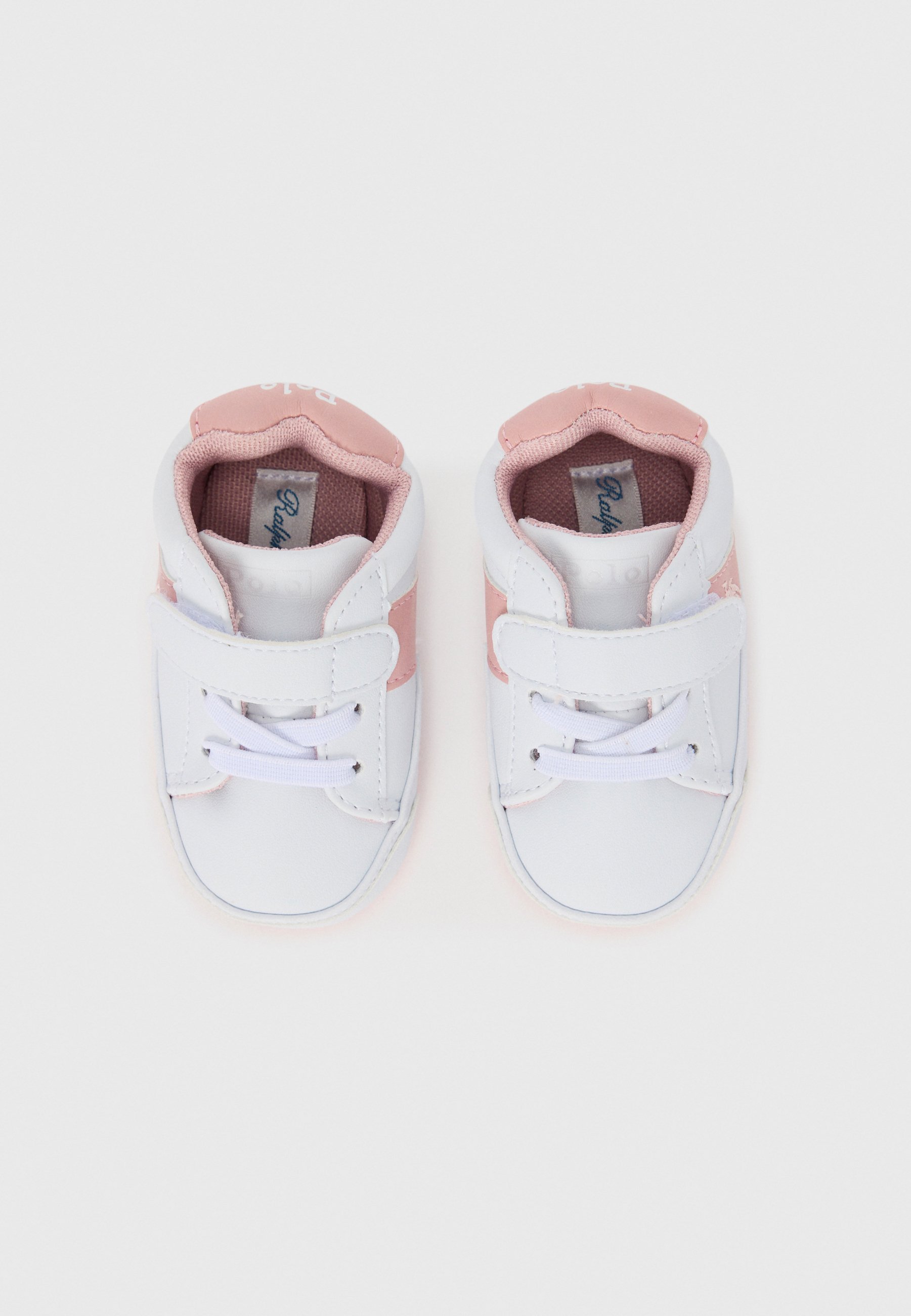 Polo Ralph Lauren RYLEY UNISEX - První boty - bílá/růžová