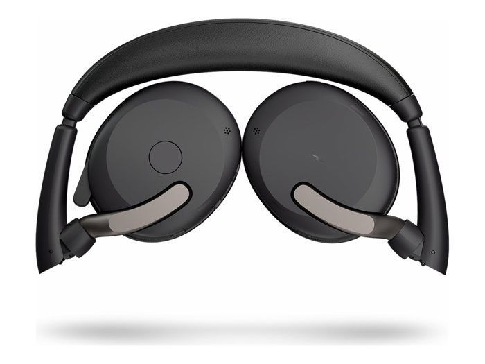 Jabra Evolve2 65 Flex UC Stereo - Micro-casque - supra-auriculaire - Bluetooth - sans fil - suppression active du bruit - USB-A -