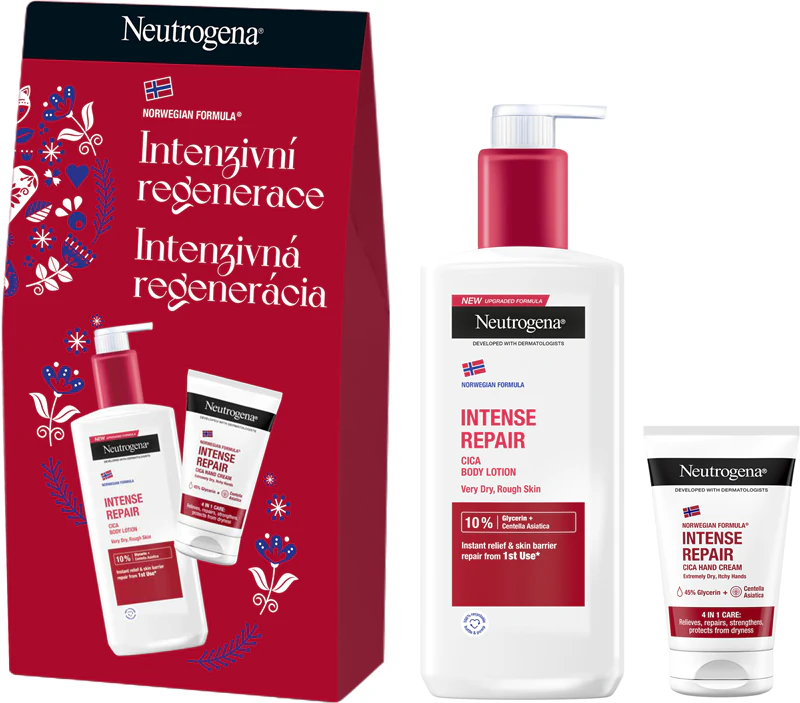 Neutrogena Norwegian Formula® Intense Repair -pikakorjauslahjasetti