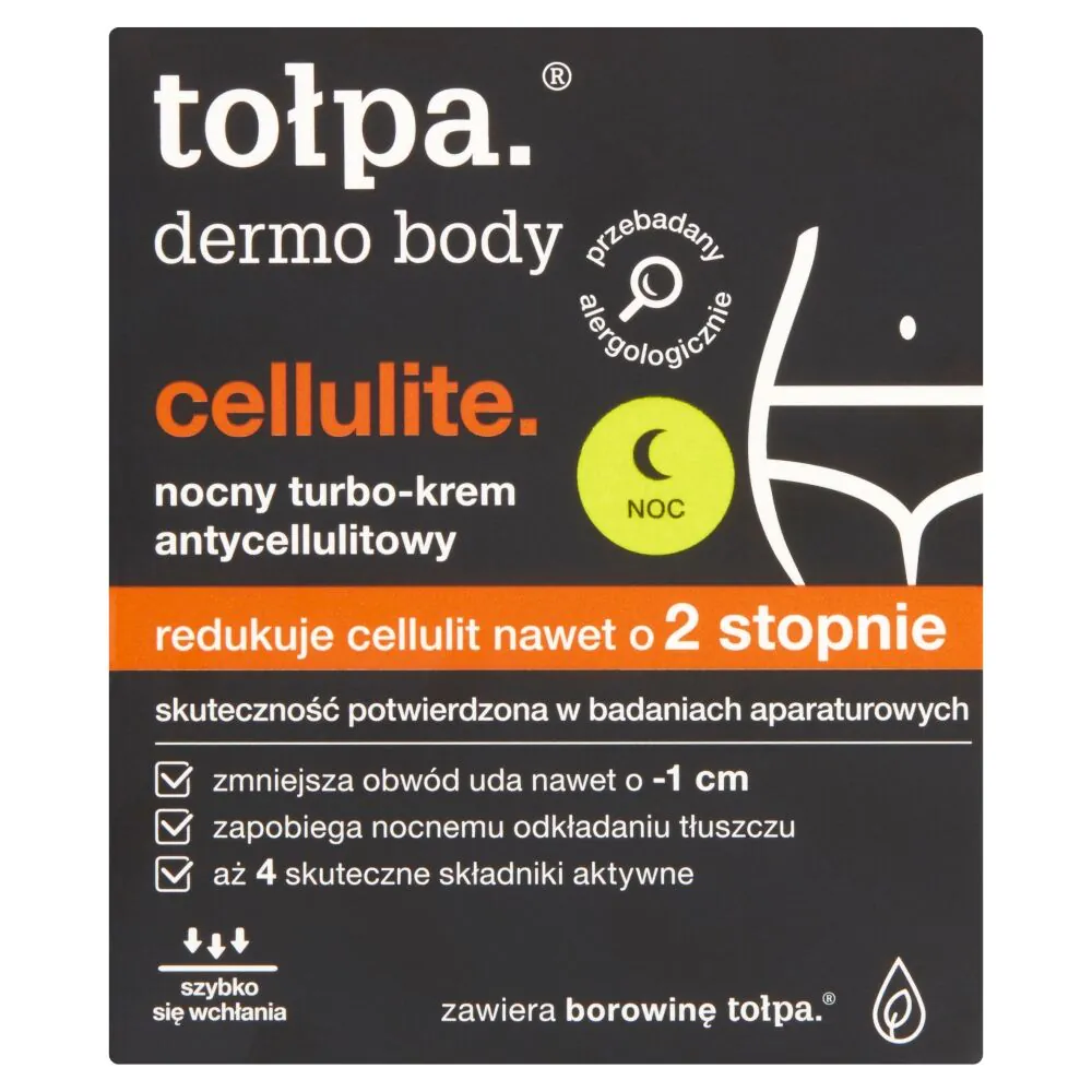 Tołpa Dermo Body Cellulite Nocny Turbo- Krem Antycellulitowy