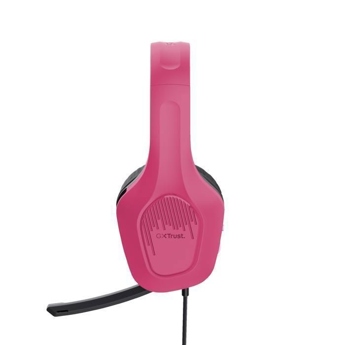 Auriculares para juegos con cable - TRUST - GXT 415 Zirox - Ligeros - Sonido envolvente - Micrófono abatible