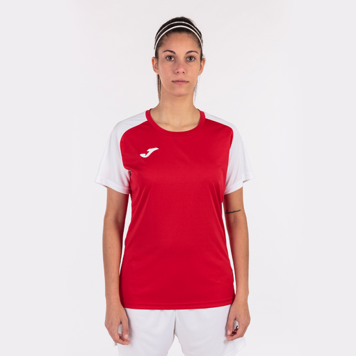  Camiseta Manga Corta Joma akadēmija Iv Rojo Blanco