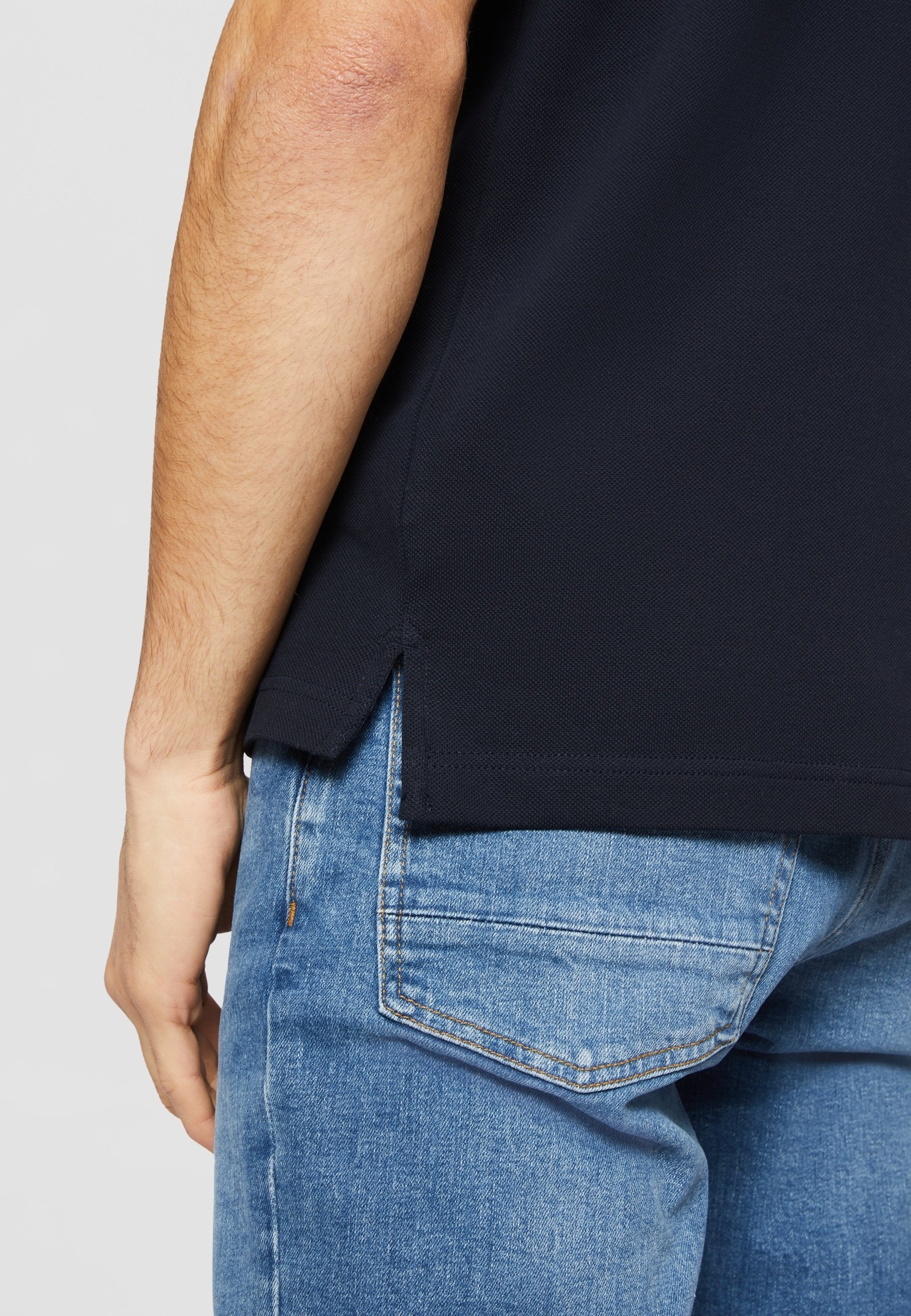 Koszulka polo Tommy Hilfiger - ciemnoniebieska