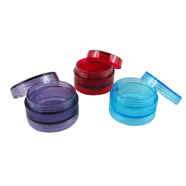 Vasetti di plastica multicolore da 10 ml (confezione da 3)