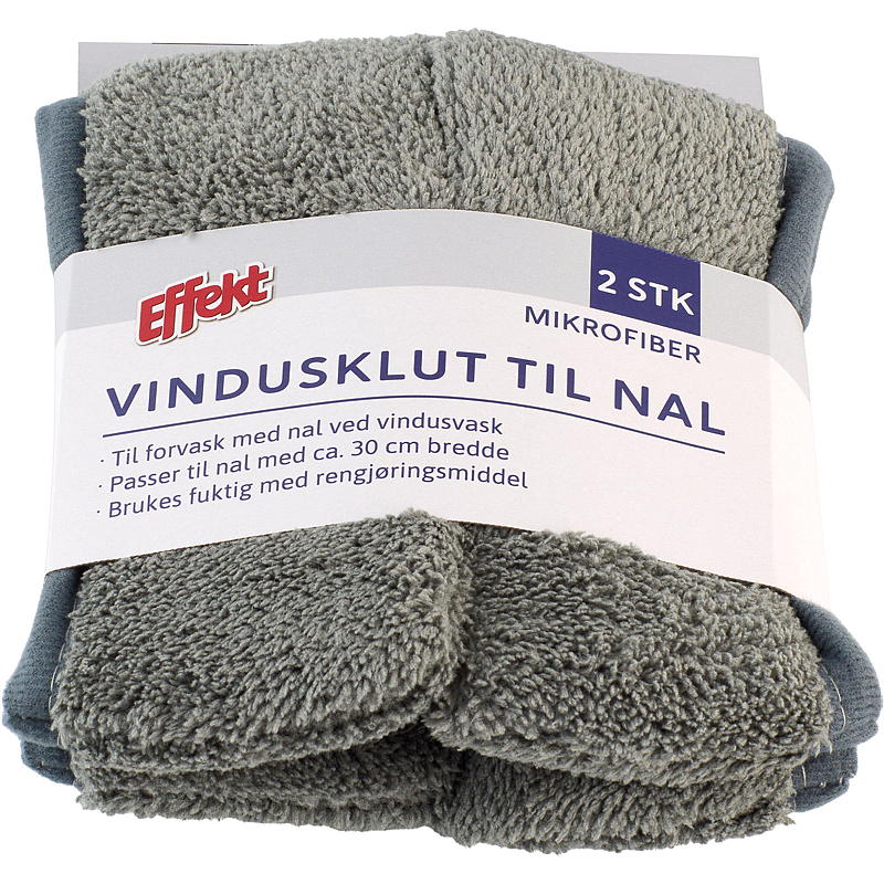Effekt Vindusklut 2-pakning, for nal, Effekt