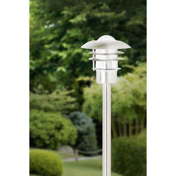 TERRENCE Buitenlamp (paalvormig) H90cm - BRILLIANT - Staal - 1 E27 lamp nodig