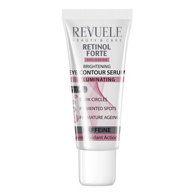 Revuele Retinol Forte øyekonturserum Lysnende øyeserum mot ufullkommenheter 25 ml