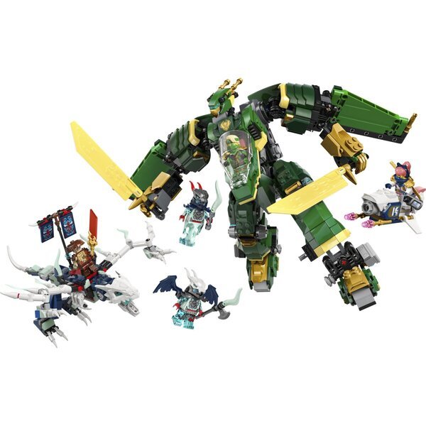 LEGO Ninjago 71845 Lloydovo letalo z mehanskim motorjem