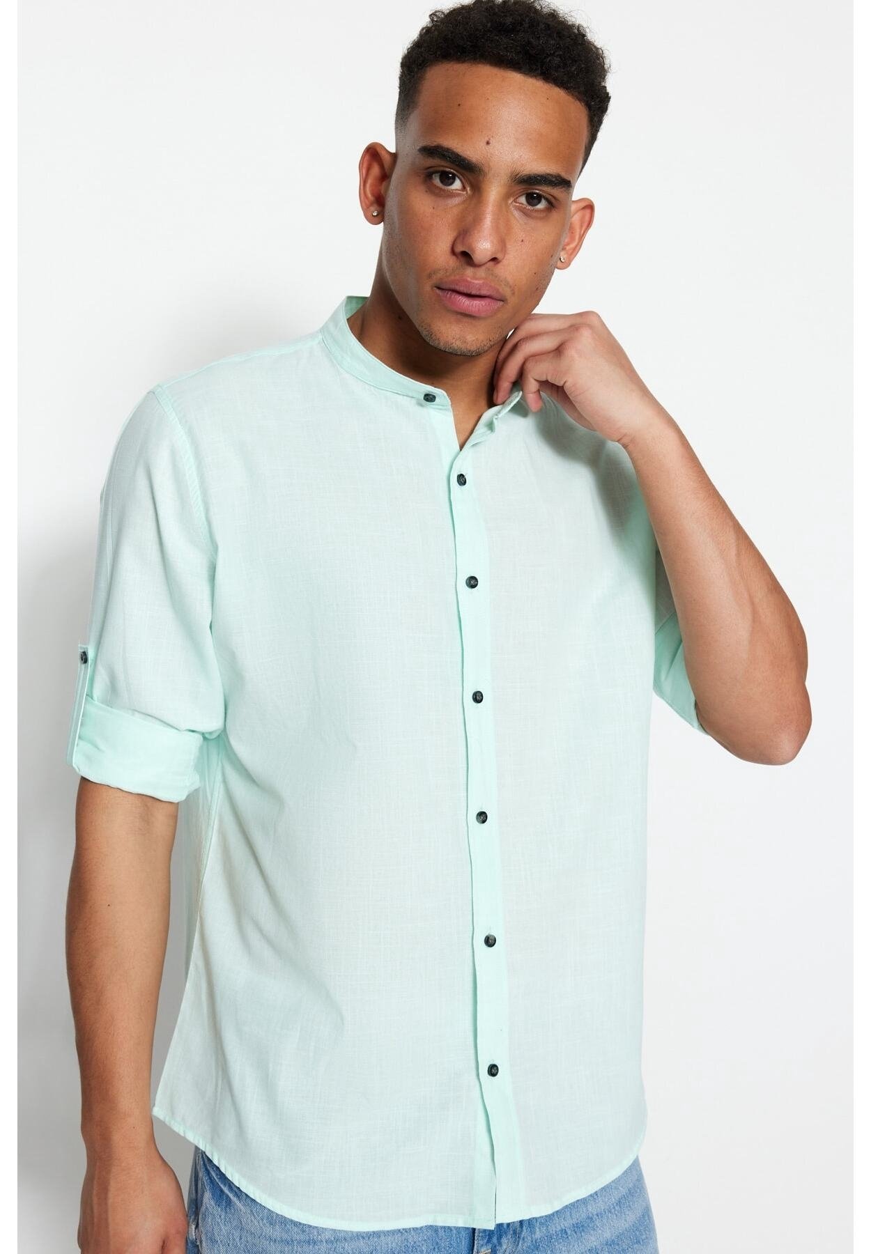 Chemise Trendyol - verte