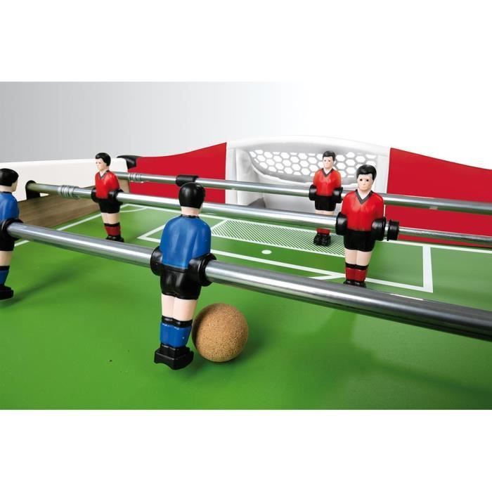 Smoby voetbaltafel nr. 1 Evolution - Ergonomische handgrepen - Scoreteller - Inclusief 2 ballen