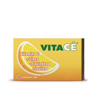 Vitacê Vitacê sinkkiä ja punahattu 30 tablettia 30 tablettia