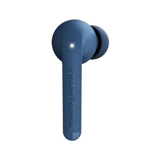 Auricolari True Wireless - FRESH'N REBEL - Twins Fuse - Blu Acciaio - Autonomia di 30 ore - Assistente vocale integrato