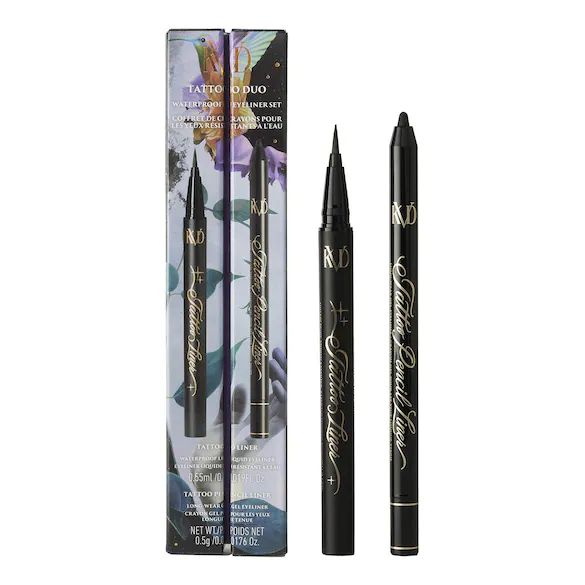 Tattoo Liner + Tattoo Pencil Liner Duo - Eyeliner