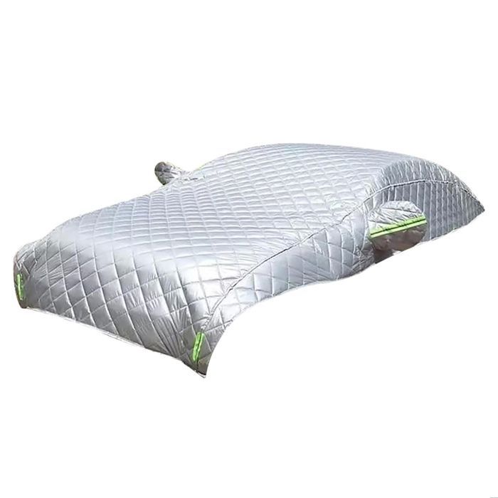 Funda protectora para coche contra el sol y las heladas - Funda gruesa antigranizo con tiras reflectantes para SUV