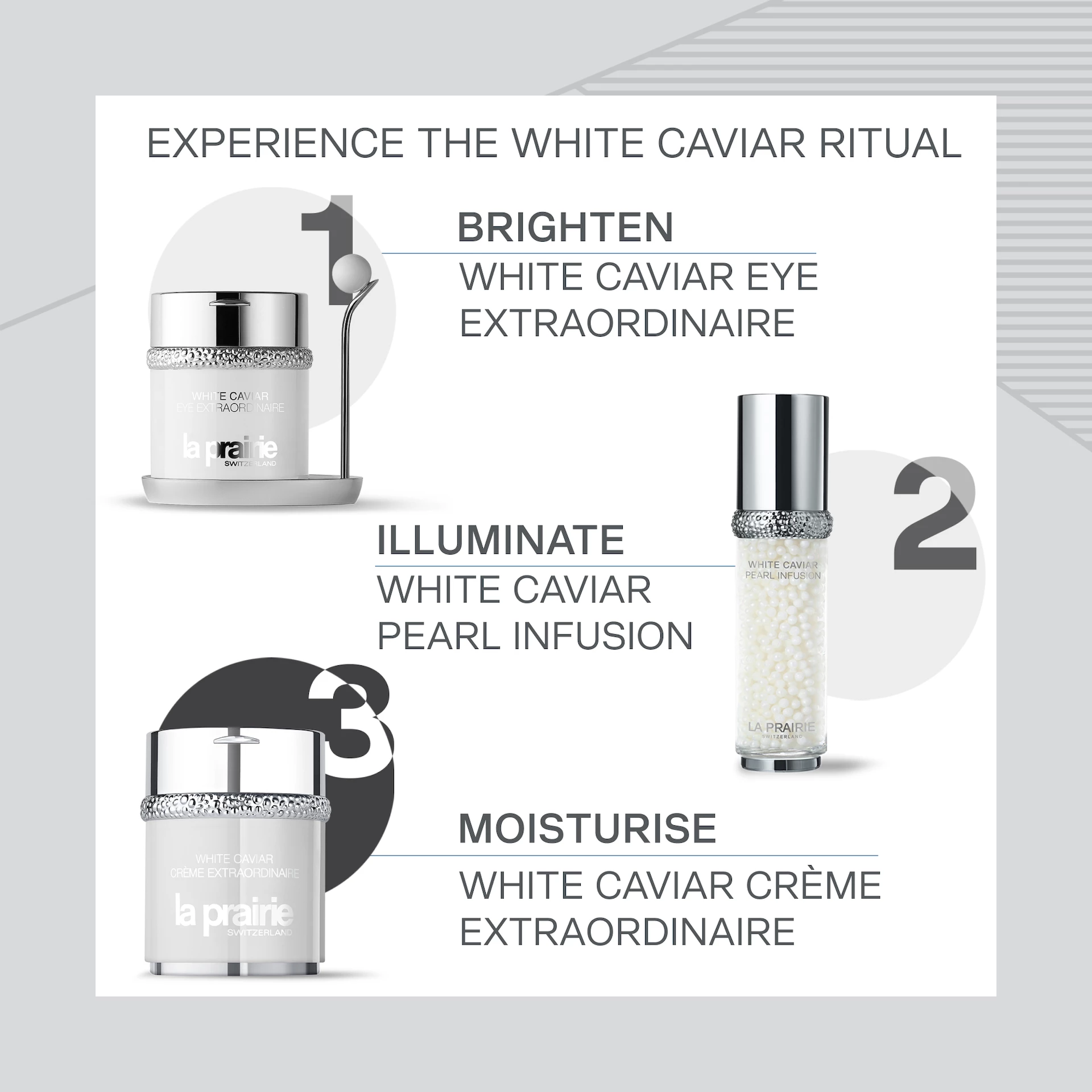 Izvanredna krema s bijelim kavijarom 60 ml - La Prairie