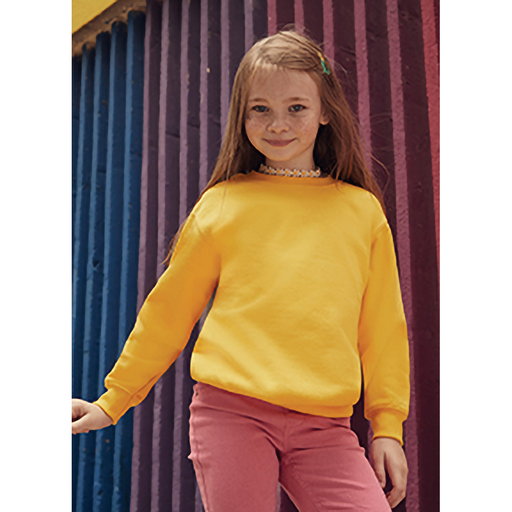 Sudadera Fruit Of The Loom Con Mangas Set-in