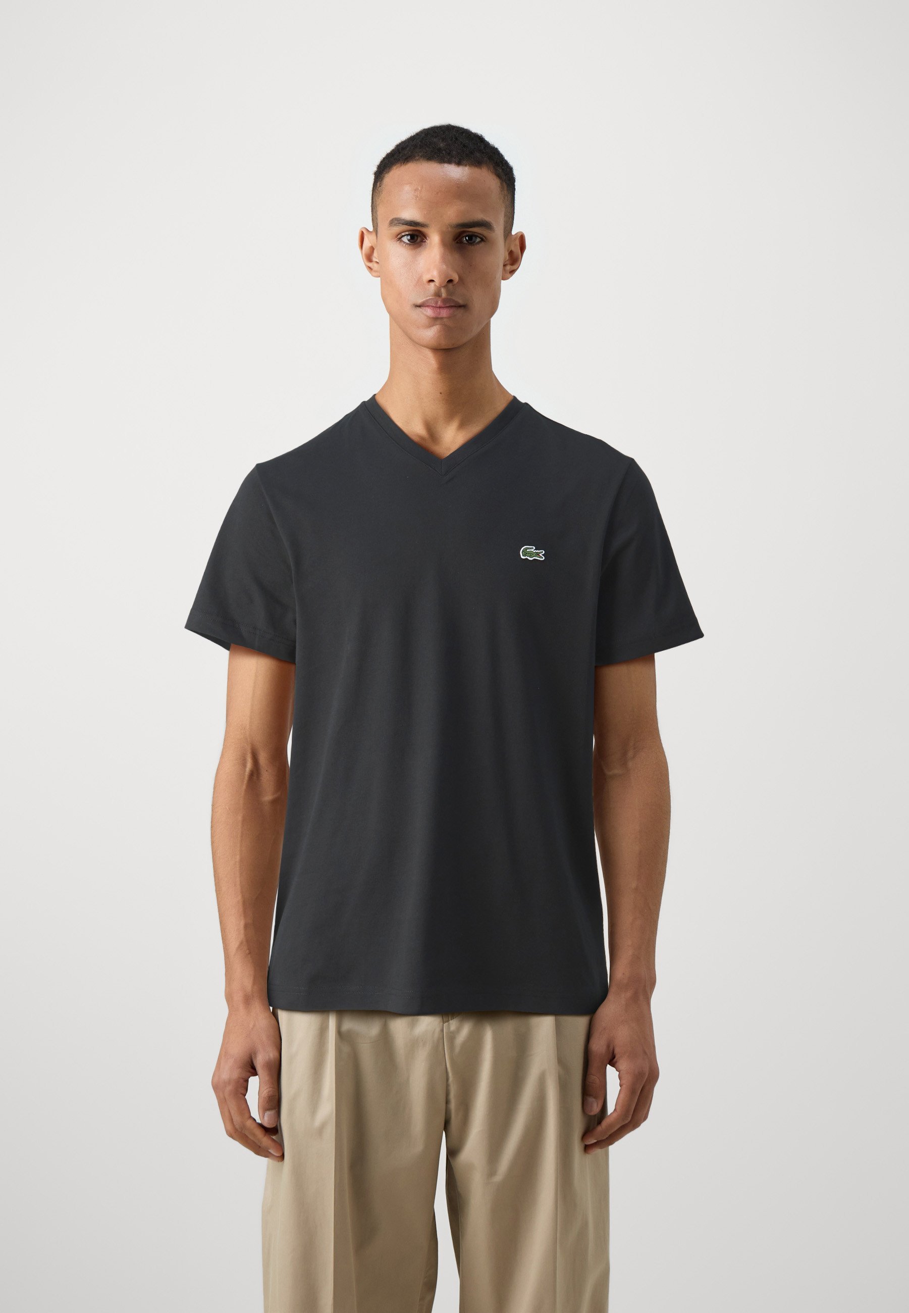 Lacoste Basic T-skjorte - svart