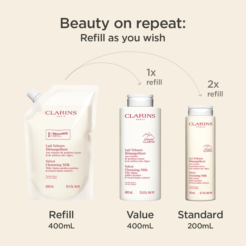 Clarins Cleansing Velvet čistilno mleko nežno čistilno mleko