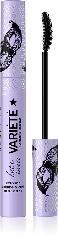 Řasenka Eveline Cosmetics Variété Let's Twist, která natočí a zvětší objem řas