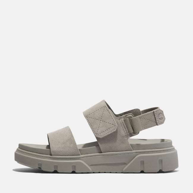 Sandalo a Doppia Fascia Greyfield da Donna in                beige