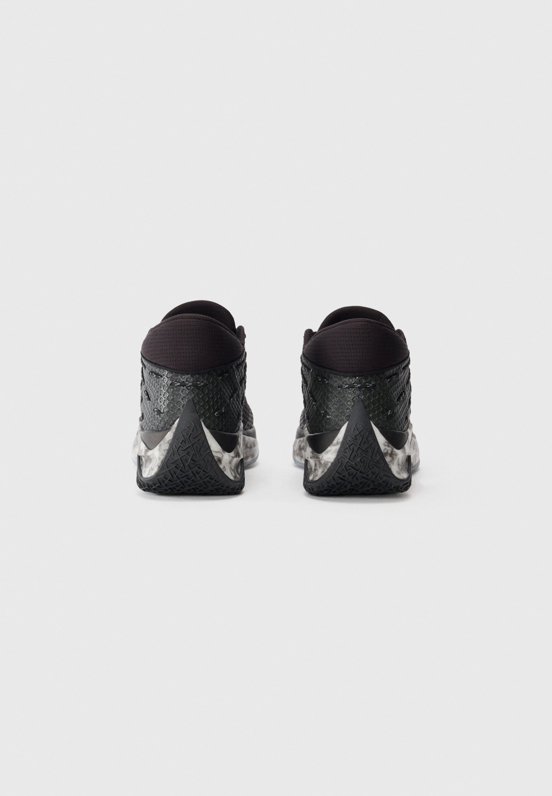 Skechers Performance SKX REIGN - Scarpe da basket - mesh nero/materiale sintetico/finiture bianche