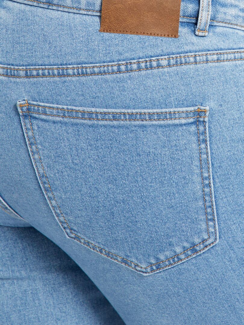 Zwangerschapsbroek met wijde pijpen - BLAUW
