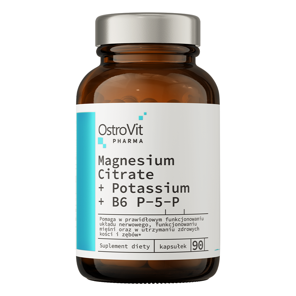 OstroVit Magnesiumcitrat + Kalium + B6 P-5-P