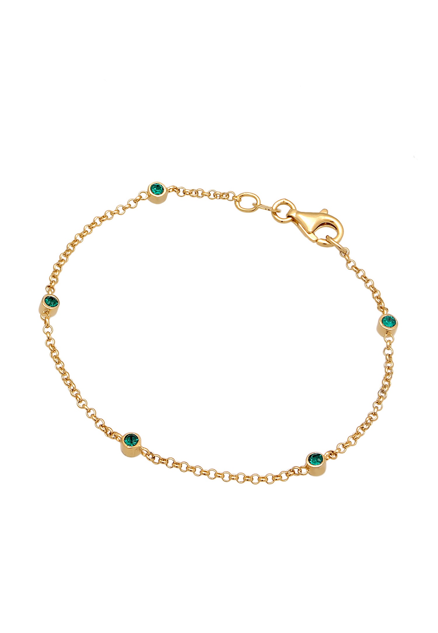 Elli Femmes Basic Filigrane Combinable avec cristaux en argent sterling 925