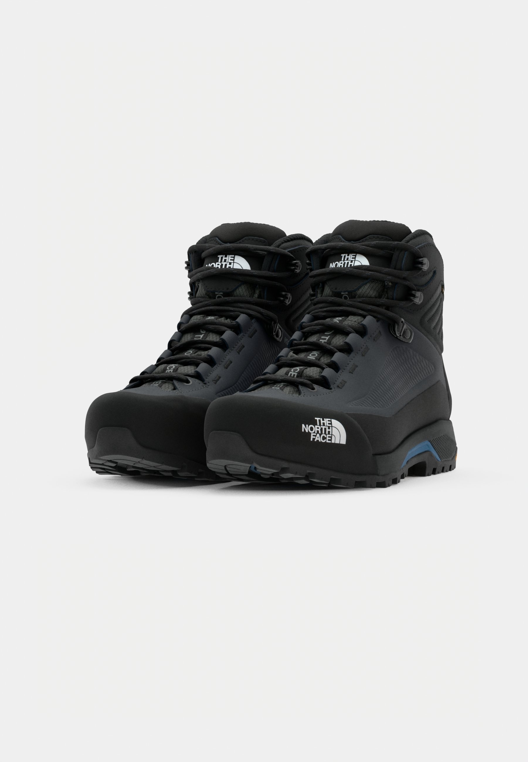 The North Face M VERTO ALPINE MID GORE TEX - Παπούτσια βουνού - γκρι ασφάλτου/μαύρο tnf