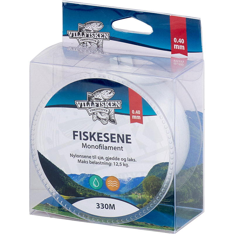 Villfisken Fiskesnøre mono 0,40 mm, 330 m, Villfisken